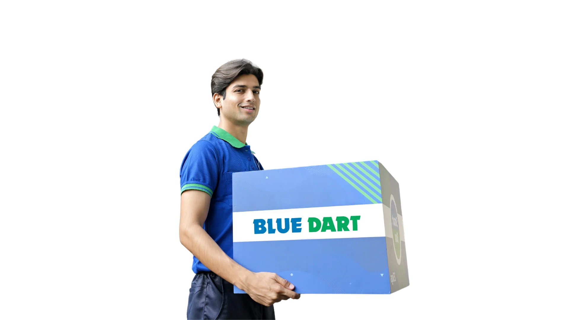 Banzaibet delivery agent holding package
